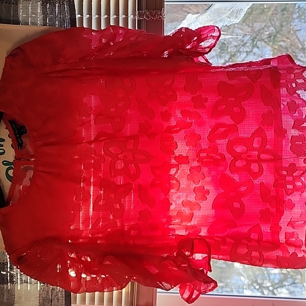 Zac & Rachel Fuchsia Top Small - Picture 2 of 4